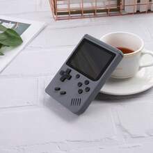 Handheld Console - Retro Video Games, 400 Optimized Classic Games, 2.8 "Color Screen, Support For TV Connection And Two Players - Is The Perfect Gift For Family Or Friends At Christmas, New Year, Birthday - Xám - Xem 1