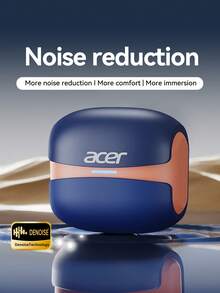 Acer 宏碁 OHR548 蓝牙耳机，TWS 真无线耳机，配备 ANC 主动降噪、充电盒、ENC 通话降噪、立体声效果、低延迟，佩戴舒适，适合商务、运动、跑步、健身等场合，兼容手机、平板电脑、笔记本电脑，是圣诞节和情人节的理想礼物。 - 均碼 - 查看 2