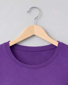 Premium Quality Women's T-Shirts! Shipping Throughout Brazil. - 紫色 - 查看 2