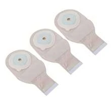 10pcs One Piece Colostomy Bag Lock Buckle Activated Carbon Deodorizing Disposable Ostomy Pouch for Stoma Care - Caqui - Ver 8
