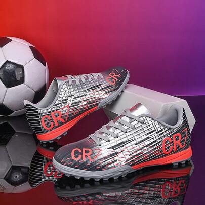 1 Pair New Men/Women's Football/Soccer Shoes, Low-Top, Long/Short Studs, Non-Slip, Wear-Resistant, Grip, Suitable For Adults, School Recommended, Match & Training