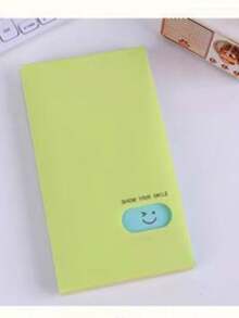 120-Slot Instant Camera Card Collection Album, Smile Design, High Capacity Scrapbook For Postcards, Greeting Cards, Small Cards - Single Piece - View 17