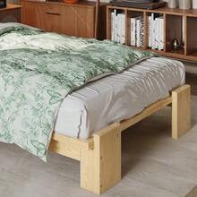 Bed Bases & Foundations - Natural + Wood+Fabric + 90cm*200cm - View 9