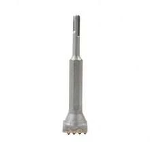 SDS PLUS Carbide Tipped 16Teeth Bush Hammer Chisel Bit For Cement Concrete Stone - 銀 - 查看 4
