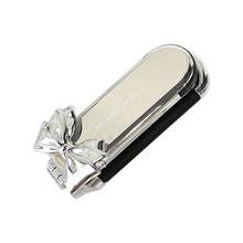 1pc Foldable Compact Air Cushion Comb With Mirror, Suitable For Daily Travel, Valentine's Day Gift, Hair Styling Tool, Hair Accessory - Multicolor - View 7