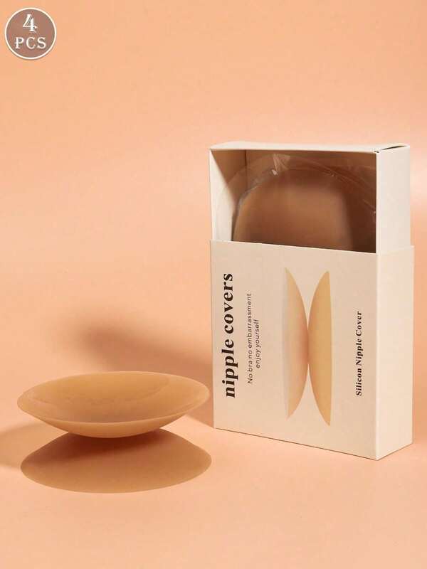 Reusable Thin Silicone Breast Petals, Invisible Adhesive Bra Pads For Women, Suitable For Dresses, Gowns, Swimwear