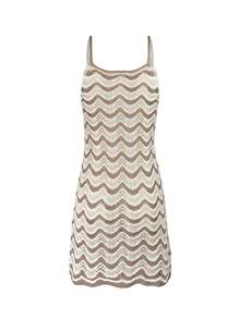 Women's Summer Bohemian Ombre Hollow-Out Sexy Sheer Cover-Up Camisole Mini Dress Vacation Beach - Multicolor - View 8