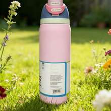 Bình nước giữ nhiệt 32oz bằng thép không gỉ - Bình nước thể thao chống rò rỉ với nắp vòi kép, ống hút lật và thiết kế miệng rộng - Giữ đồ uống nóng/lạnh trong 24 giờ - Tuyệt vời cho tập luyện thể thao, du lịch và sử dụng hàng ngày. - Nhiều màu - Xem 3
