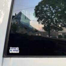 微笑，这是圣行！伊斯兰贴纸 - 光面贴纸，适用于汽车、笔记本电脑、水瓶 - 乙烯基材质，带有笑脸和伊斯兰设计 - “光靠心理治疗是不够的，我需要咬人” - 趣味语录，适用于水瓶、笔记本电脑等 | 彩色文字设计，水瓶配件 | 幽默语录贴纸 | 易于粘贴，水瓶装饰贴纸，剪贴簿用品，文具，趣味贴纸，Kindle - 光膜 - 查看 8