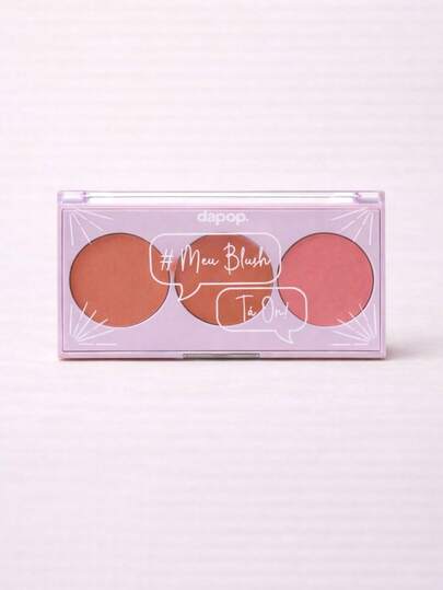 Trio de Blush Tropical Skin - Dapop Festa Junina