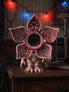 1件 Netflix 官方授权 Demogorgon 造型存钱罐 电影周边收藏品 零钱罐 桌面摆件 雕塑模型 生日派对好礼物 - 彩色 - 查看 1