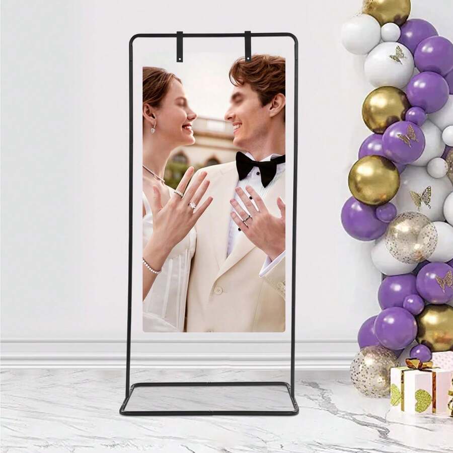 Wedding Sign Holder, Adjustable Display Stand, Welcome Sign Stand Gold Easel Stand For Party,Baby Shower,Graduation Ceremony - 預設 - 查看 1