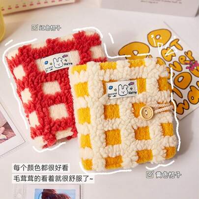 2 piezas [Serie de cuadros cálidos] Álbum de tarjetas de estilo coreano Ins, Nuevo 2026 Álbum de fotos de 1 cuadrícula de 3 pulgadas, Álbum de almacenamiento de tarjetas sueltas de ídolos de 20 páginas, Portador de tarjetas de alta calidad para fans, Decoración portátil para dormitorio/oficina