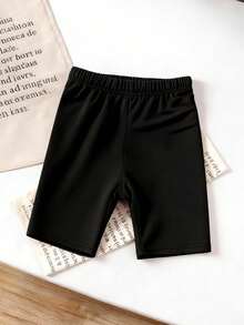 2件套可爱水豚和星星印花T恤+黑色裤子，宽松透气春夏大童套装 - 彩色 - 查看 6