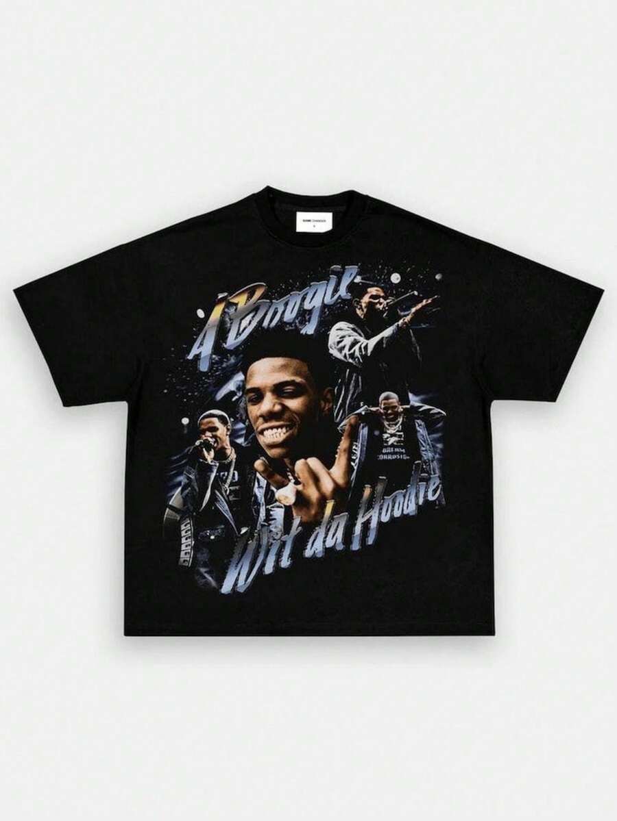 A BOOGIE Wit Da HOODIE TEE, Trending Shirt, Vintage Clothing Cotton Tee For Men, Women - màu đen - Xem 1