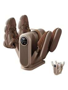 Secador de zapatos inteligente con 6 cabezales para EE. UU.: ligero y portátil, fácil almacenamiento, secado rápido, calentamiento uniforme, gran capacidad para sequir por lotes Secador Eléctrico Y Secador De Zapatos Portátil Con Uv Ozono Marrón Claro Secador Eléctrico Y Secador De Zapatos Portátil Con Uv Ozono Marrón Claro - Tipo de Enchufe A USA (110-127V) - Ver 1