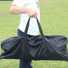 Football Goal Measuring 243.84 Cm X 152.4 Cm X 91.44 Cm, Easy To Assemble, Complete With Net And Carrying Bag, Suitable For Teenagers/Adults/Athletes (Blue) - A - View 8