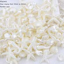 Gradient Baroque Mixed Ocean Series Handmade Flowers DIY Phone Case Headwear Hair Clip Accessories Materials - Multicolor - View 15