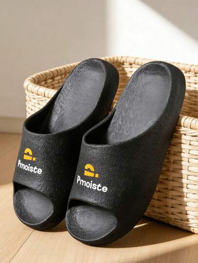 Lightweight Indoor Slippers, Men's Summer EVA Non-Slip Wooden Clogs, Comfortable Casual Shoes For Daily Home Wear, Closed Toe