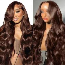 PQL 8-16 Inch 200% Density Wavy Body Wave Lace Front Wigs With Breathable Cap, Brazilian Remy Human Hair Wigs HD Lace Frontal Human Hair Wigs Human Blended Hair For Women, Elegant Natural Hairstyles - S4 - View 4