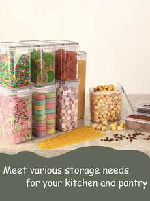 Kitchen Storage Set - שחור ולבן - ראה 7