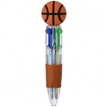 10pcs/Set Random 4 Colors Retractable Ballpoint Pen, Sports Ball Shaped, Perfect Gift For Women (Valentine's Day/Wedding Season/Party Supplies, Office/School) - Multicolor - View 8