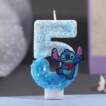 Lovely Birthday Candle Decoration Set, Party Favors, Anniversary Candle Decor, Wedding Party Numeral Candle Decor, Outdoor Party Elegant Candles 0-9 - Multicolor - View 13