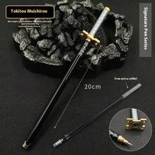 1支2026新款经典动漫签名笔，武器笔，炭治郎笔，善逸水柱笔，虫柱笔，中性笔，史迪奇玩具，旅行玩具，课堂减压玩具，迷你小物，洗澡玩具，圣诞文具，压力球，送给男孩女孩的礼物，情人节，新年，生日，圣诞节，万圣节 - 彩色 - 查看 18