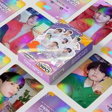 45pcs/55pcs/92pcs/124pcs/127pcs JIMIN JIN J-HOPE JK RM V Photocard Collection - Fan-Made Photo Album Set, K-Pop Birthday Gift Trading Cards With Display Box, Bookmark Set, Collectible Cards, Valentine's Day Gift, Small Gift, Fandom Merch, Collectible Cards, New Collection Cards, Card Collection Display, Pop Music Peripherals - Multicolor - View 19