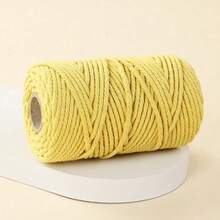 1 Roll 1968.5 Inch X 3mm Solid Color Hemp Rope, Suitable For Weaving Wall Decor, DIY Gifts, Wedding Decoration, Office Supplies, Holiday Handicraft Materials - 1 Roll - View 29