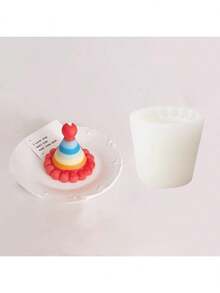 DIY Birthday Gift Set Aromatherapy Plaster Multifunctional Silicone Mold - White - View 2