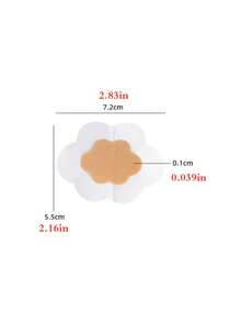 10pcs/Pack Anti-Friction Heel Pads, Invisible Adhesive Tape For High Heels, Shoes, Toes, Ankles, Fingers - Apricot - View 4