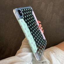 极简绿色星星可爱扁平保护套，兼容苹果第11代平板电脑、Pro 2025新款、可爱第10代、时尚Air 7/6，带笔槽，防弯折11英寸平板电脑保护套，适合女孩使用 - 薄荷綠 - 查看 5