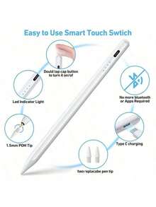 ​​Universal Stylus Pen For All Touch Screens - Compatible With IPhone, Android Tablets, Pro & Other Touch Screen Devices​ - Multicolor - View 4