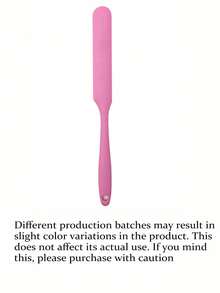 Espátula de silicona, raspador de crema de pastel, mantequilla de maní, resistente al calor, raspador de mezcla de masa, raspador de pan antiadherente, raspador de tazón de mezcla de cocina de goma, mango largo - Multicolor - Ver 12