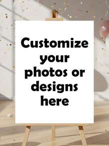 Customizable Bridal Shower Welcome Sign, Blue Floral Pattern Personalized Wedding Party Welcome Sign, Custom Bridal Party Decoration, Foam Board Welcome Sign Suitable For Display On An Easel. - Multicolor 01 - View 9