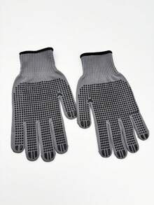 4/1 Pair Thick Hairstyling Silicone Dotted Curling Iron, Crimping Clamp, Straightener With Heat Resistant Gloves - Multicolor - View 17