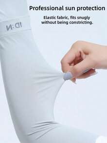 1 Pair Nylon Sun Protection Arm Sleeves, Outdoor Cycling UV Protection Ice Silk Arm Sleeves, Summer - Thumb Style - View 12