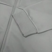 Adidas 阿迪达斯经典夹克，复古运动风衣，休闲上衣，复古校园街头风，男女皆宜 - 灰色 - 查看 8