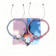 Stitch Bracelet For Women Men - Cute Cartoon Silicone Wristband Adjustable Fashion Jewelry Gift Official Licensed Lilo & Stitch Bracelet - Elastic Beaded Hand Chain Charm Accessories For Kids Adults Stitch Themed Bracelet - Soft Rubber Wristband Cute Character Jewelry For Daily Wear Party Gift - Multicolor - View 20