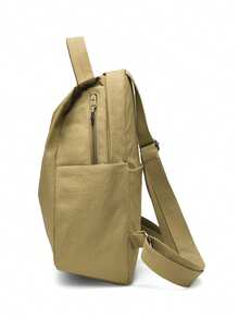 Daily Backpack | Comprehensive Multi-Pocket Storage System For Travel Aesthetics * Comfortable Wide Strap Design, Unlocking Absolute Visual Equipment For Daily, Commuting And Short-Distance Travel. The Entire Series Is Equipped With Adjustable Wide Straps/Mesh Back Straps Top Handle/Dual Handles - Multicolor - View 9