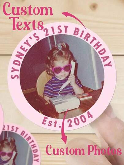 Nhãn dán ảnh cá nhân hóa, Nhãn dán đám cưới, Nhãn dán ảnh, Nhãn dán tiệc sinh nhật, Nhãn dán ảnh sinh nhật tùy chỉnh, Nhãn dán sinh nhật, Tùy chỉnh, Nhãn dán kỷ niệm, Thích hợp cho đám cưới, ngày lễ, kỷ niệm, sử dụng hàng ngày, quà tặng cho bạn bè, con trai, con gái, tựu trường, không khí ấm áp, vẻ đẹp mùa đông.