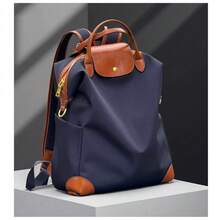 Men Fashion Backpacks - Navy Blue - View 10