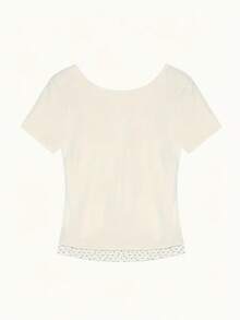 Women T-Shirts - Apricot - View 5