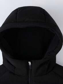 Annil [Extremely Cold Down Jacket]Children's Clothing - Boys' And Girls' Mid-Length Down Coat - Winter Protection, Windproof And Warm - Black - View 4