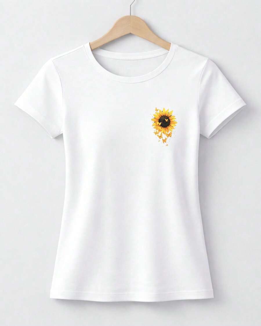 Premium Quality Women's T-Shirts! Shipping Throughout Brazil. - 白色 - 查看 1