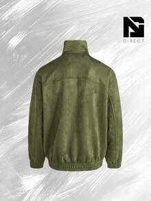 Adidas CTT Chinese Track Top 3.1 Gender Neutral Jacket (Asia Sizing) Olive-Back To School- Mother's Day Gifts-Father's Day Gift –KT3847 - 橄欖 - 查看 2