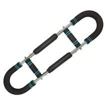 Shaker  Arm Trainer,Adjustable Chest Expander Great For Home Fitness UK - Blue and Black - View 4