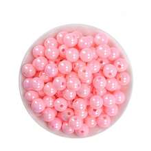88/150pcs 12mm Rainbow Acrylic Beads - High Bright Beads Multiple Colors Available, Round Beads Suitable For DIY Jewelry Making, Bracelet, Necklace Or Handicraft Pen Decoration - Acrylic Beads - View 9