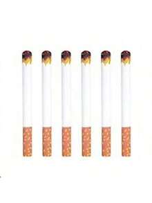 1/2/5/6支装愚人节恶作剧之王登场！这款逼真的假香烟道具堪称“方法派演员”！它拥有极其逼真的外观和令人信服的触感，瞬间就能迷惑旁观者！无论是突然掏出“点燃”，还是吓唬你的朋友，它都能带来意想不到的惊喜。 - 彩色 - 查看 11